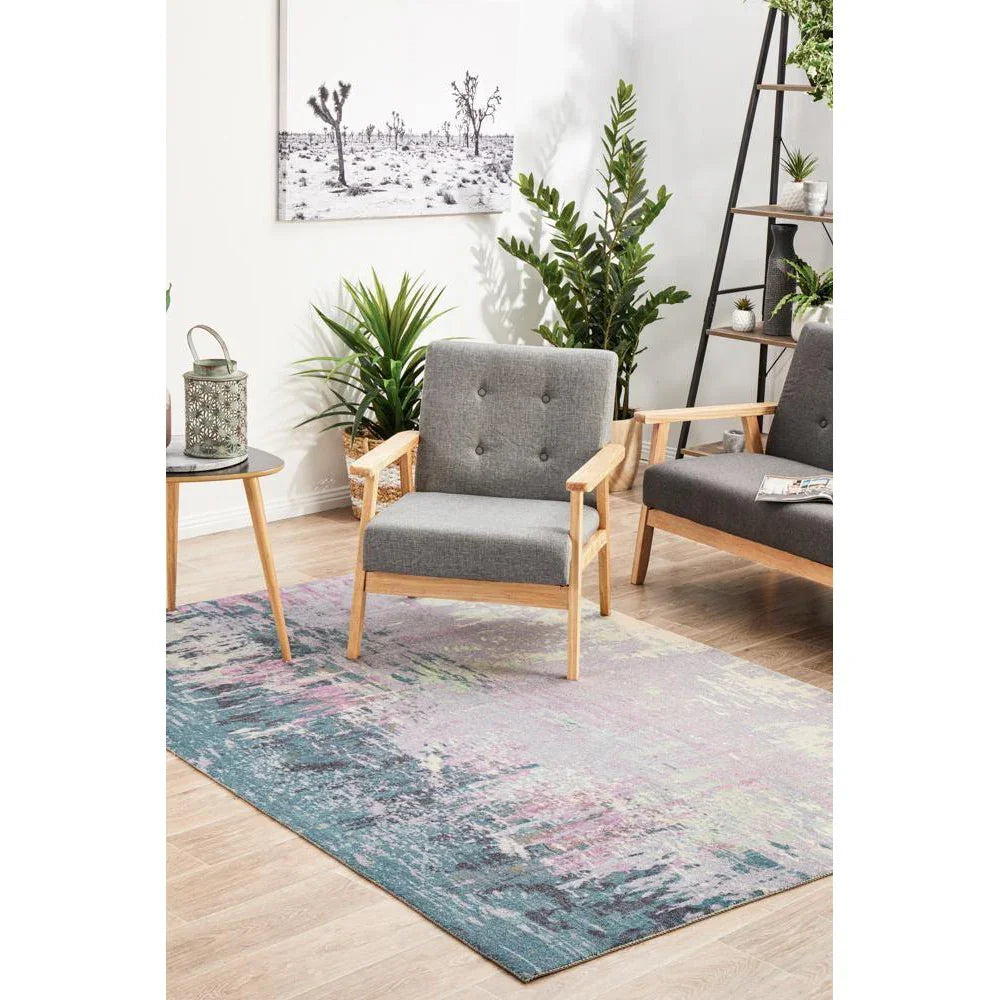 City Monet Stunning Violet Rug - ICONIC RUGS