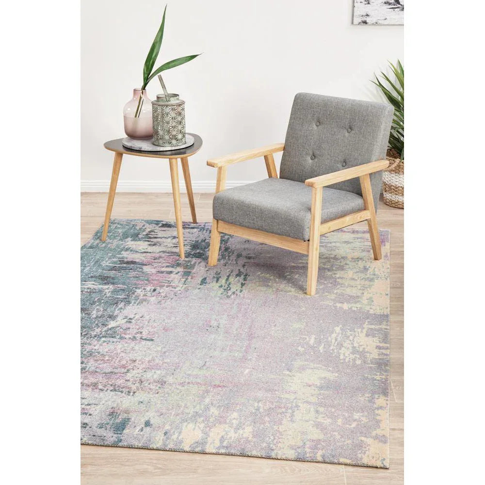 City Monet Stunning Violet Rug - ICONIC RUGS