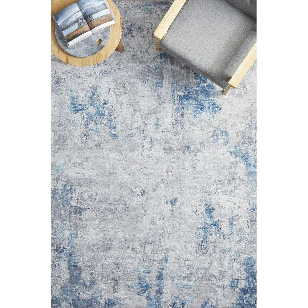 Illusions 132 Blue Rug - ICONIC RUGS