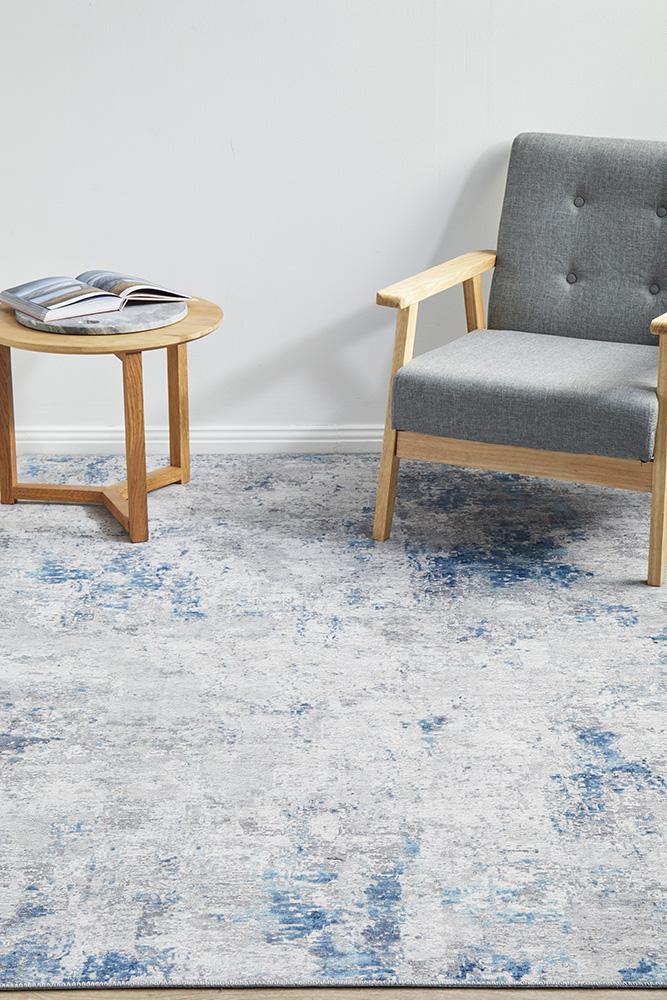 Illusions 132 Blue Rug - ICONIC RUGS
