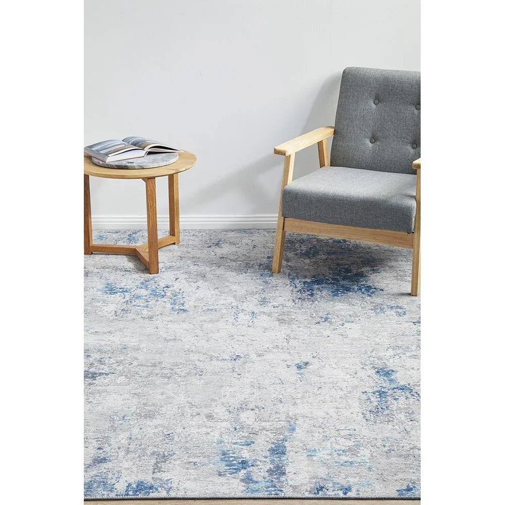 Illusions 132 Blue Rug - ICONIC RUGS
