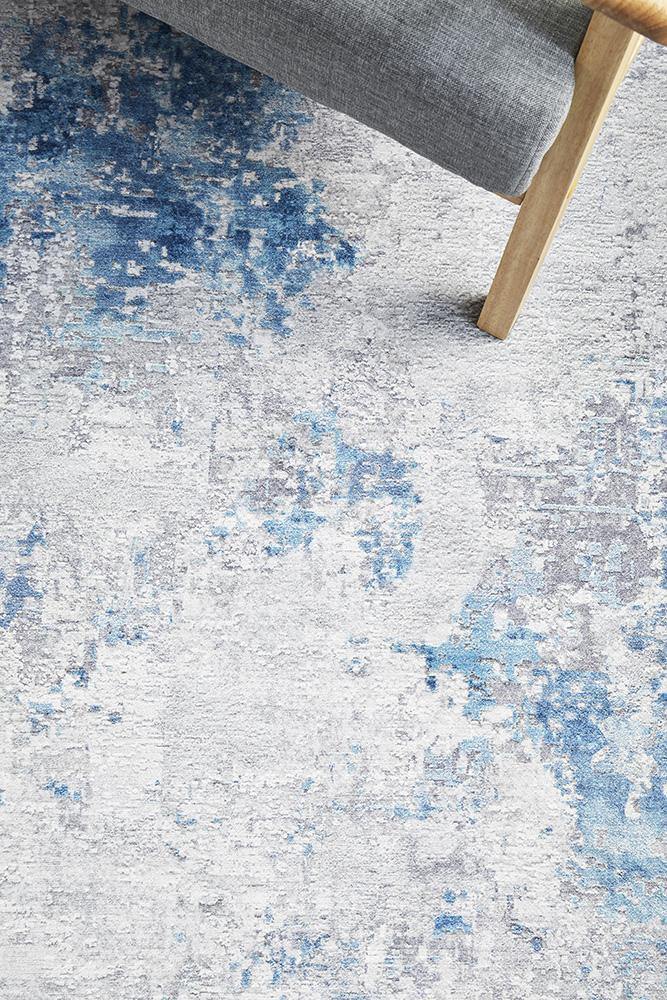 Illusions 132 Blue Rug - ICONIC RUGS