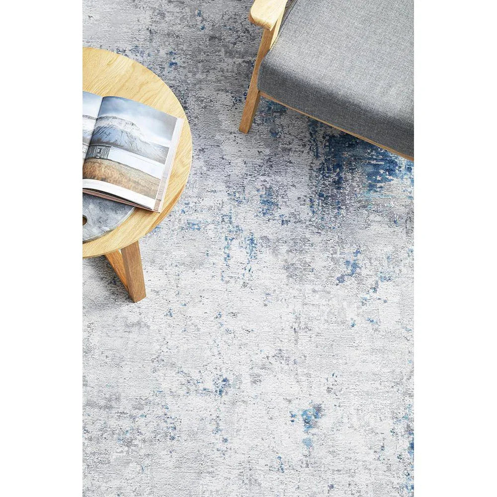 Illusions 132 Blue Rug - ICONIC RUGS