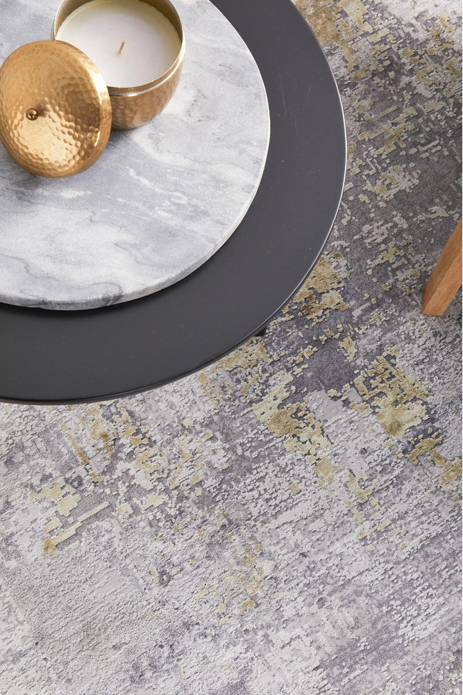 Illusions 156 Gold Rug - ICONIC RUGS