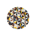 Matrix Pure Wool Blue Round Rug - ICONIC RUGS