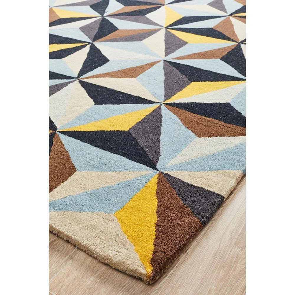 Matrix Pure Wool Blue Rug