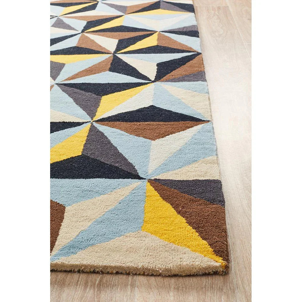 Matrix Pure Wool Blue Rug
