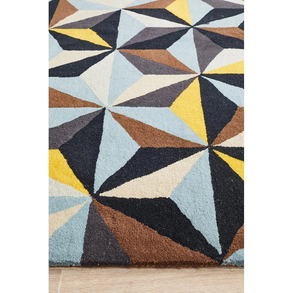 Matrix Pure Wool Blue Rug