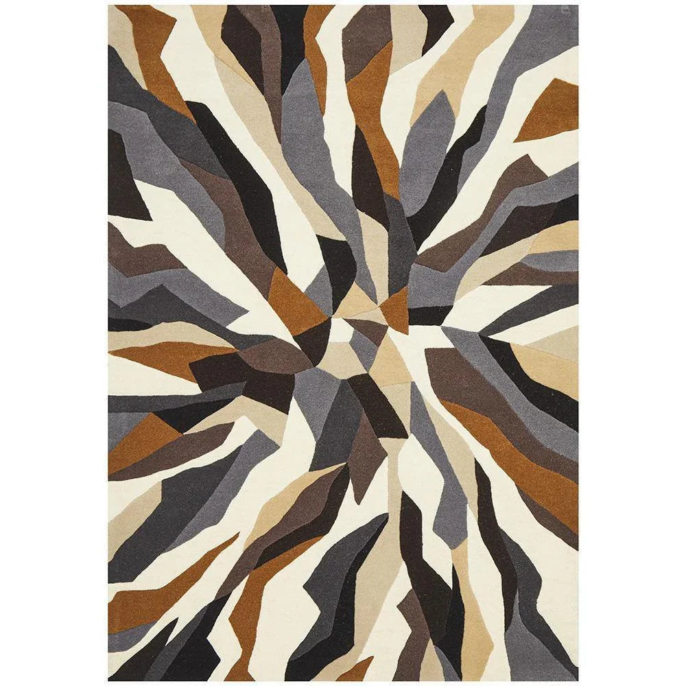 Matrix Pure Wool Fossil Rug