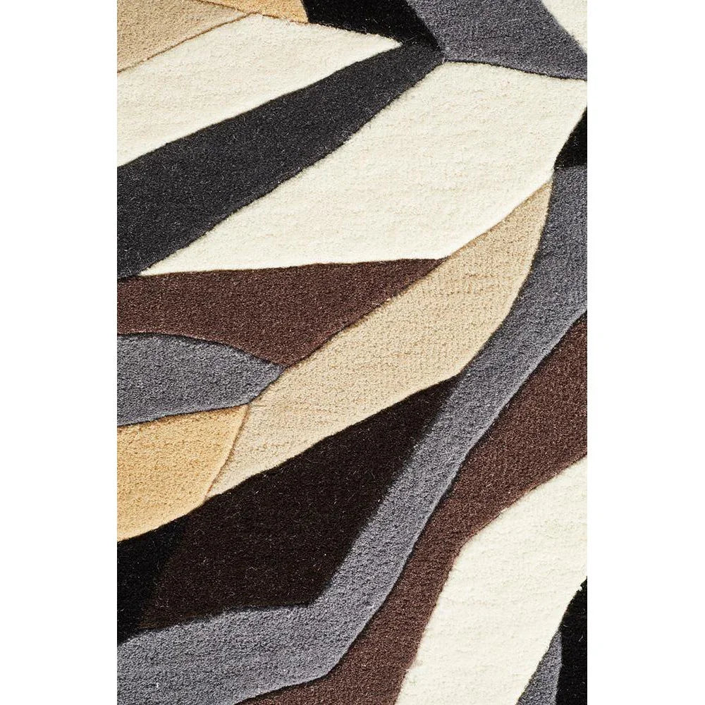 Matrix Pure Wool Fossil Rug