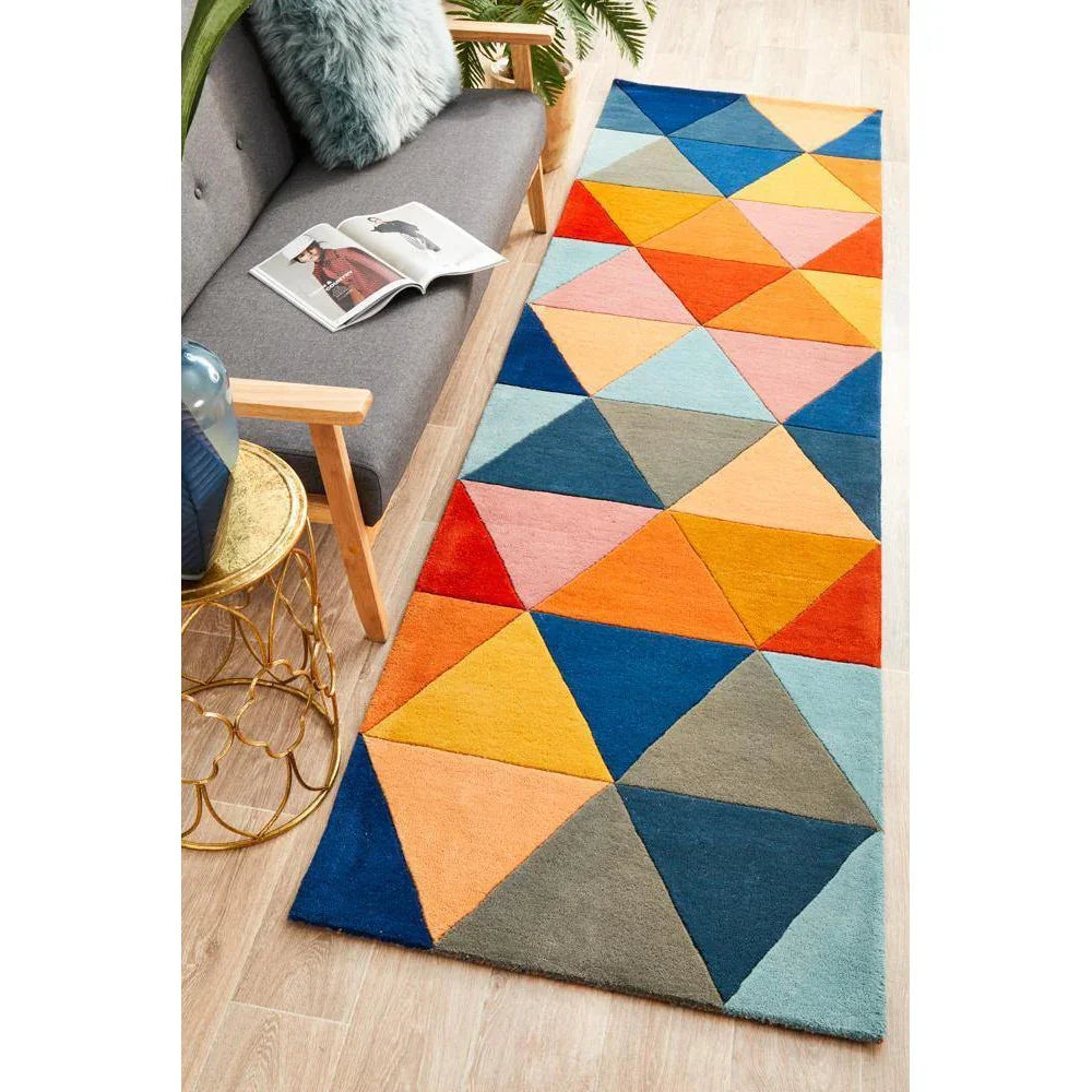 Matrix Pure Wool Multi Runner Rug - ICONIC RUGS
