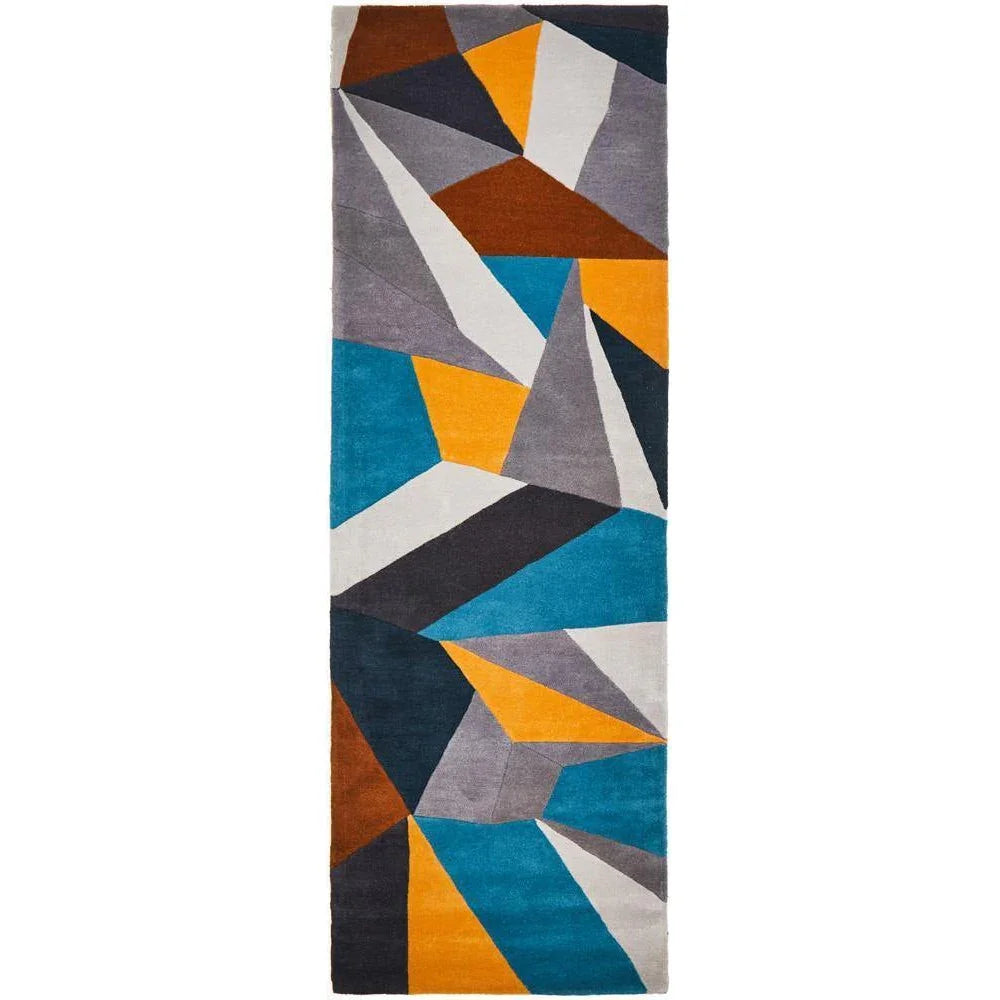 Matrix Pure Wool Safari Runner Rug - ICONIC RUGS