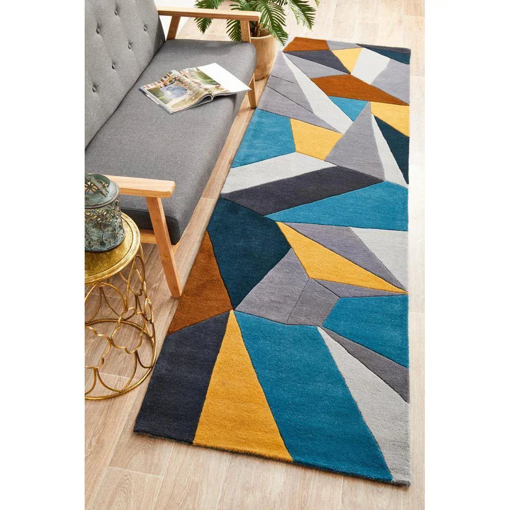 Matrix Pure Wool Safari Runner Rug - ICONIC RUGS