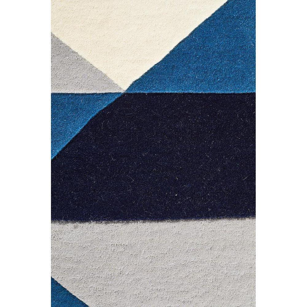 Matrix Pure Wool Steel Rug
