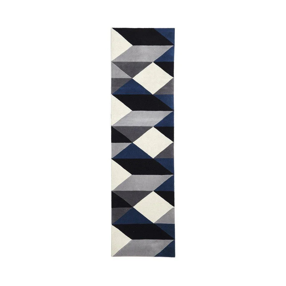 Matrix Pure Wool Steel Rug