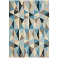 Matrix Pure Wool Turquoise Rug