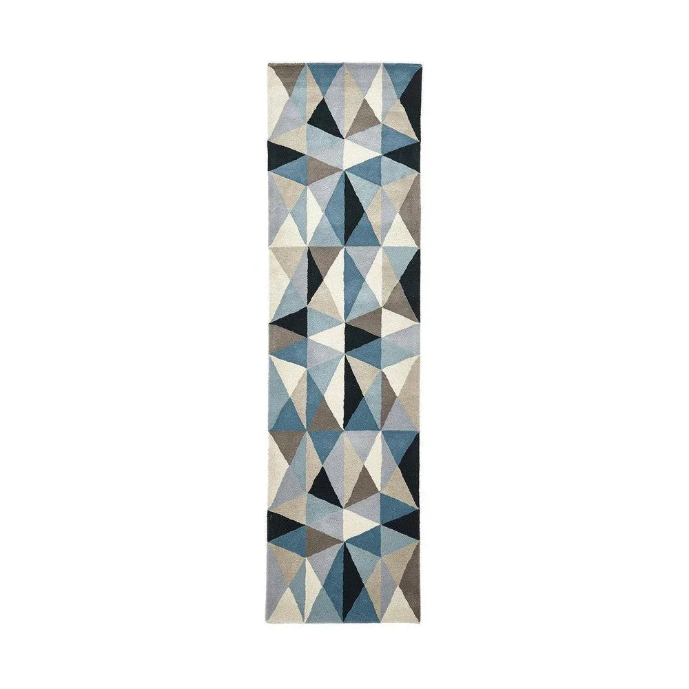 Matrix Pure Wool Turquoise Rug