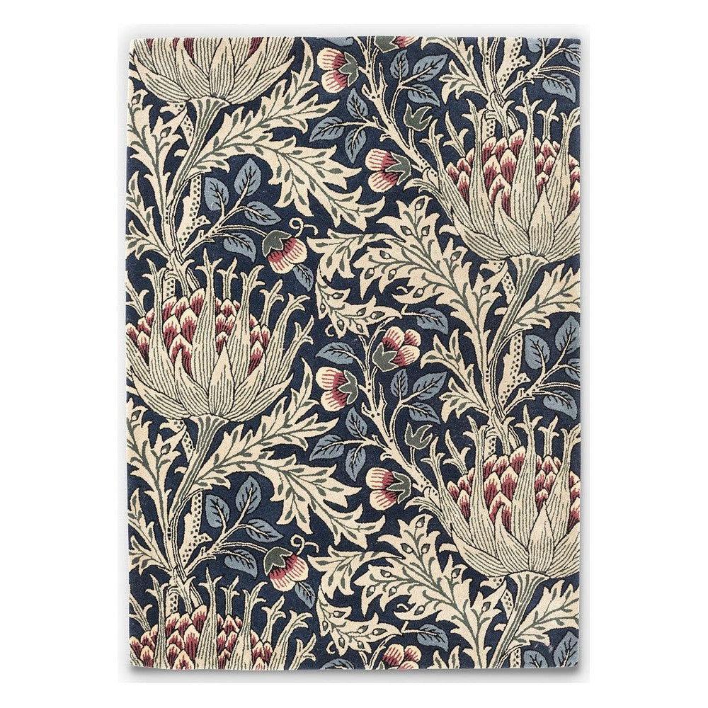 Morris & Co Artichoke Mineral Pure Wool Designer Rug