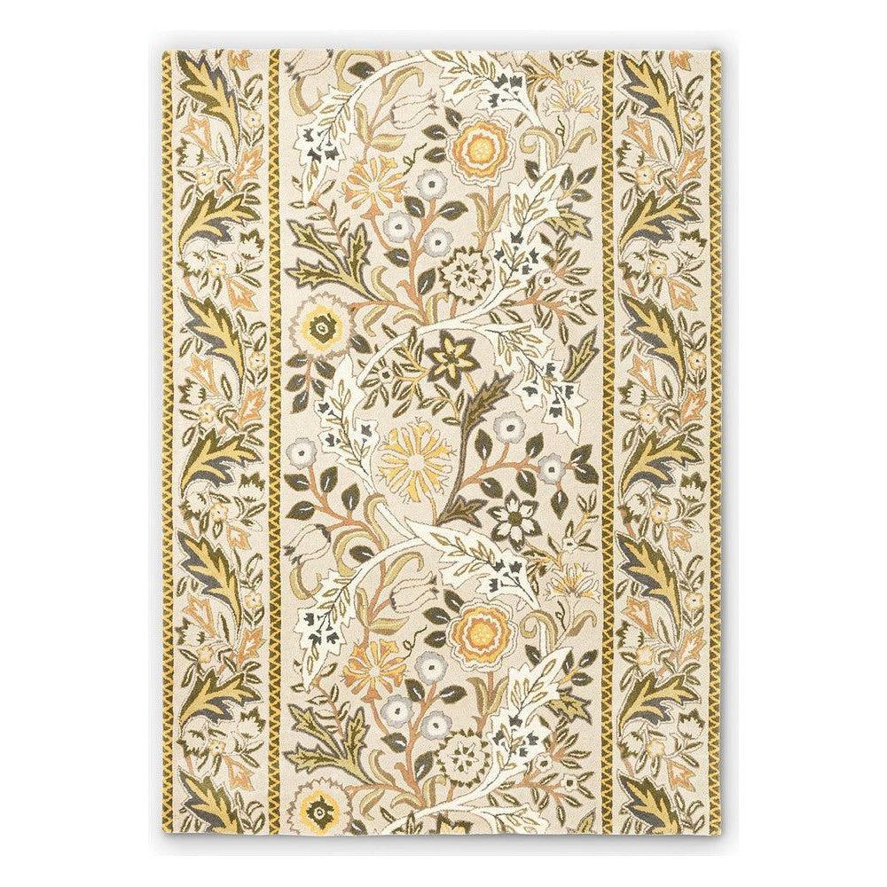 Morris & Co Wilhelmina Linen Pure Wool Designer Rug