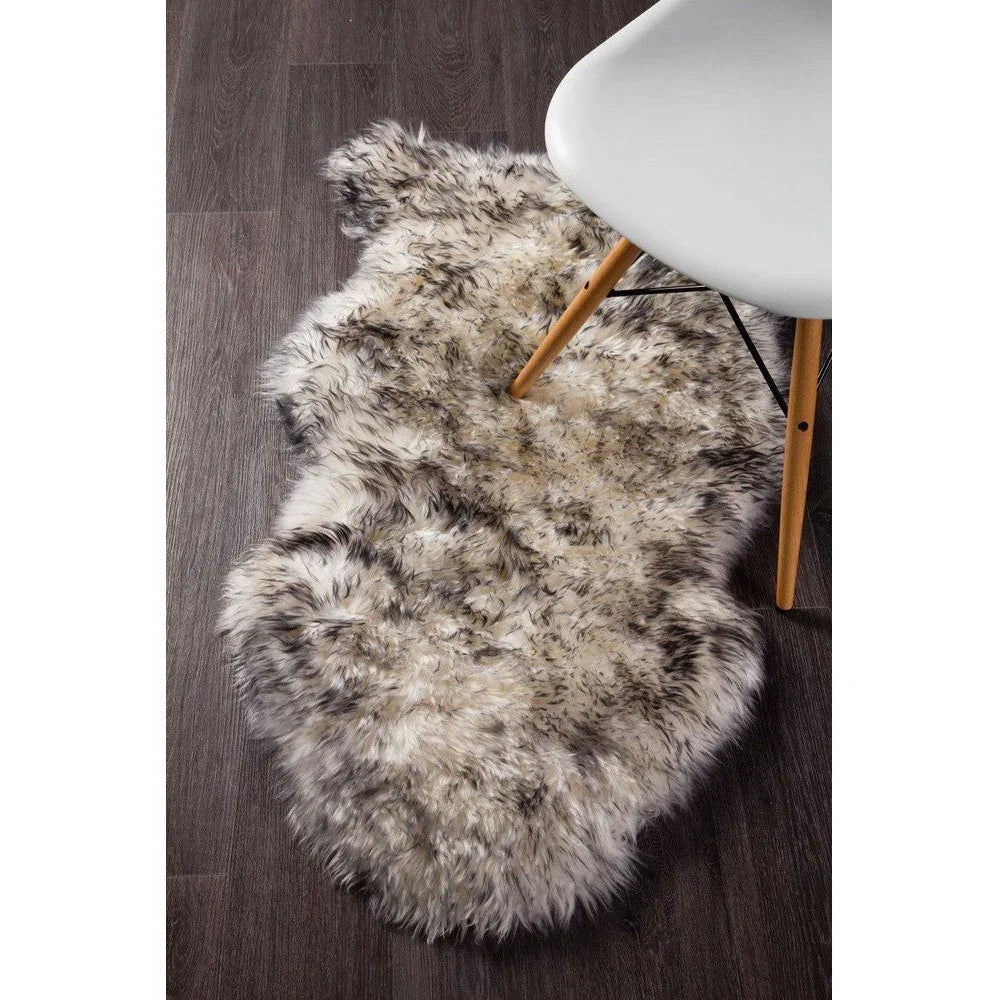 Natural New Zealand Sheep Skin - Ombre - ICONIC RUGS