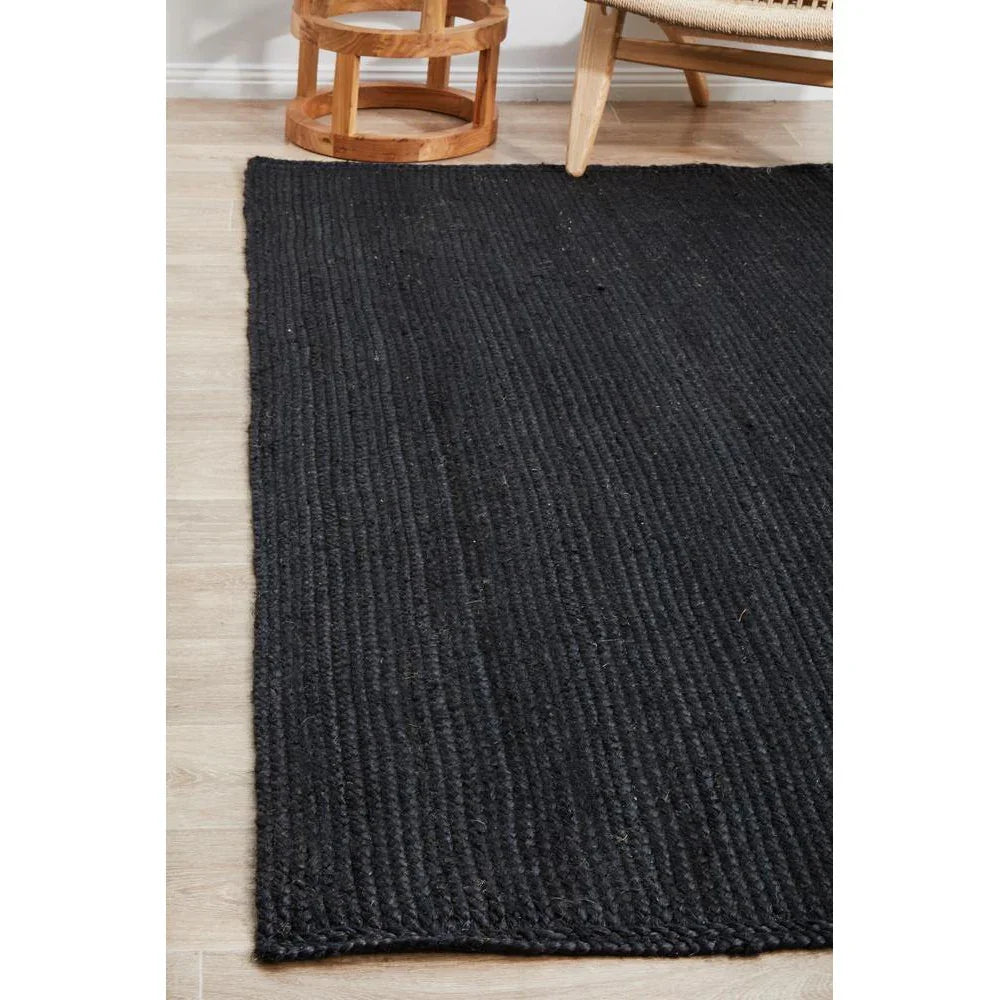 Bondi Black Rug - ICONIC RUGS
