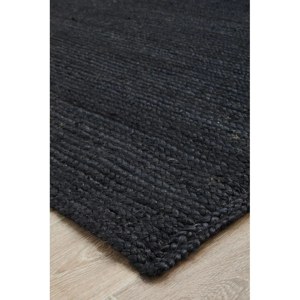 Bondi Black Rug - ICONIC RUGS
