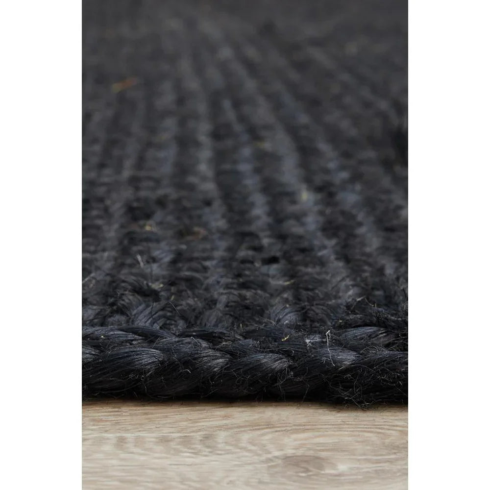 Bondi Black Rug - ICONIC RUGS