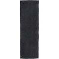 Bondi Black Runner Rug - ICONIC RUGS