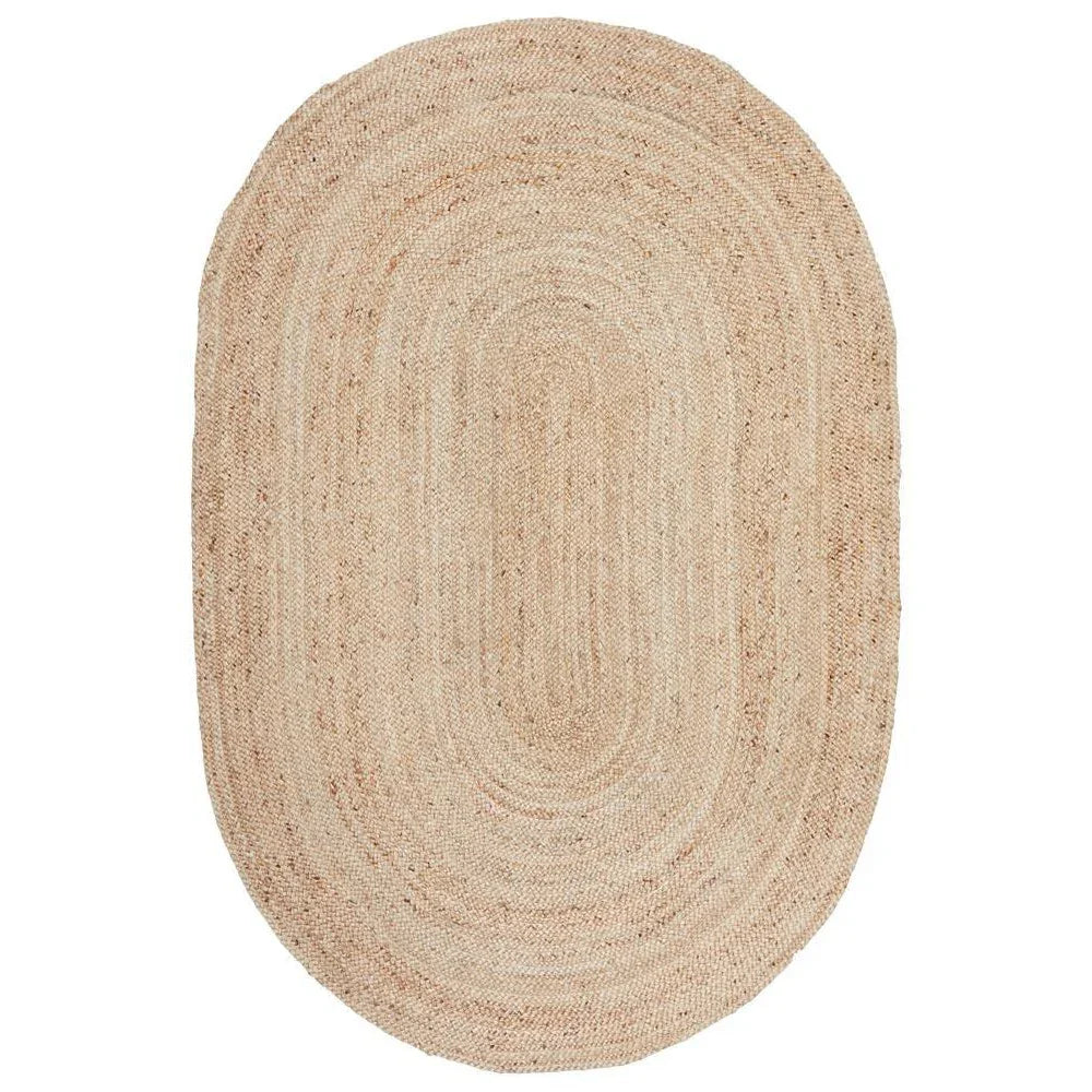 Bondi Natural Oval Rug - ICONIC RUGS
