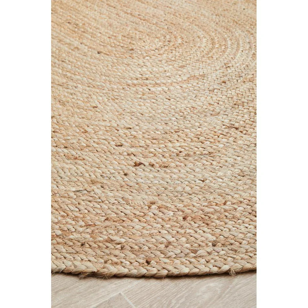 Bondi Natural Oval Rug - ICONIC RUGS