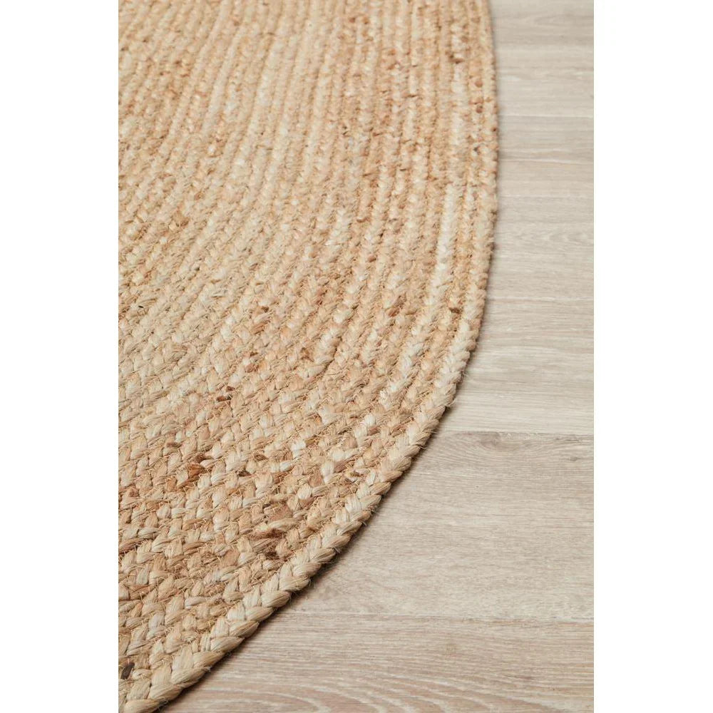 Bondi Natural Oval Rug - ICONIC RUGS