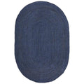 Bondi Navy Oval Rug - ICONIC RUGS