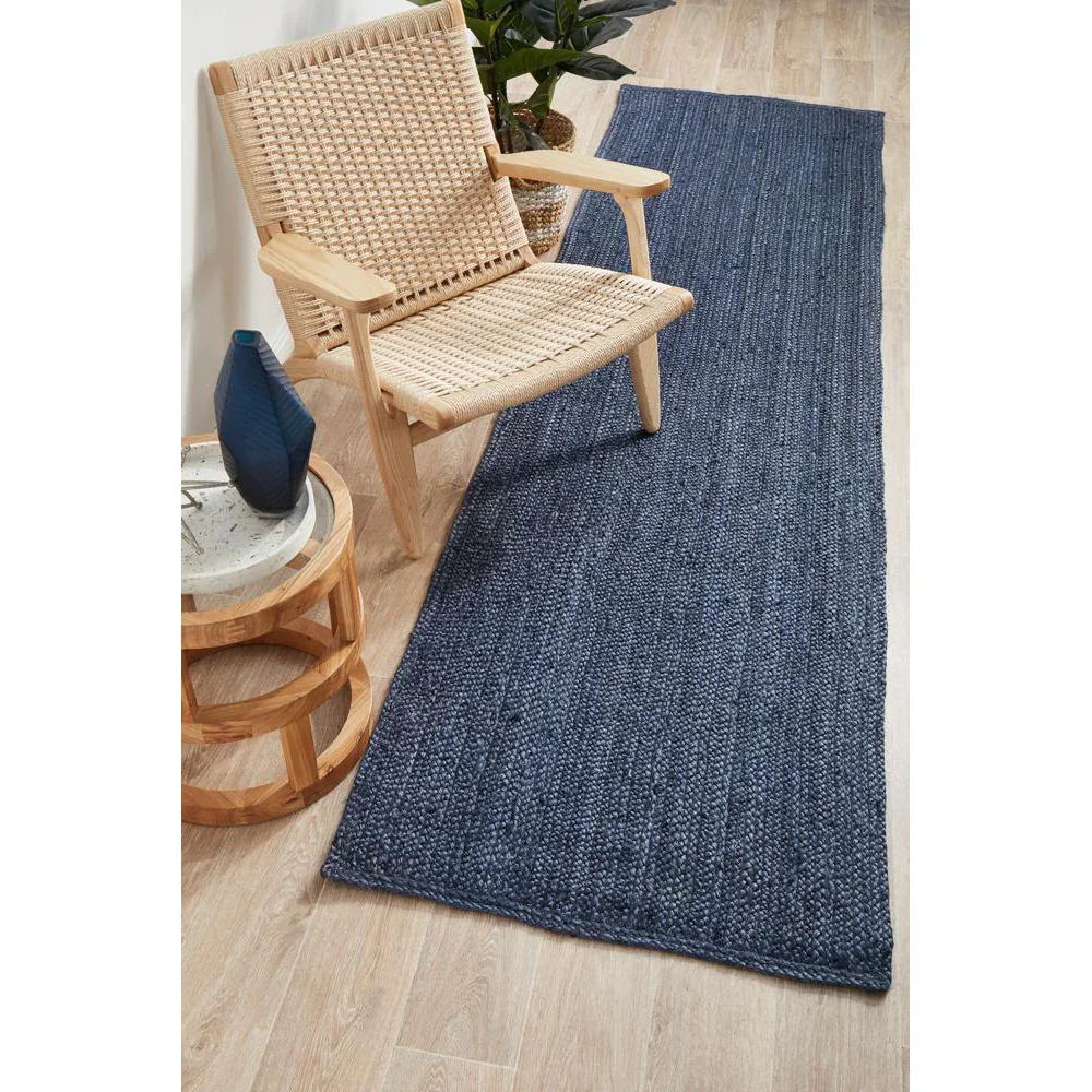 Bondi Navy Runner Rug - ICONIC RUGS