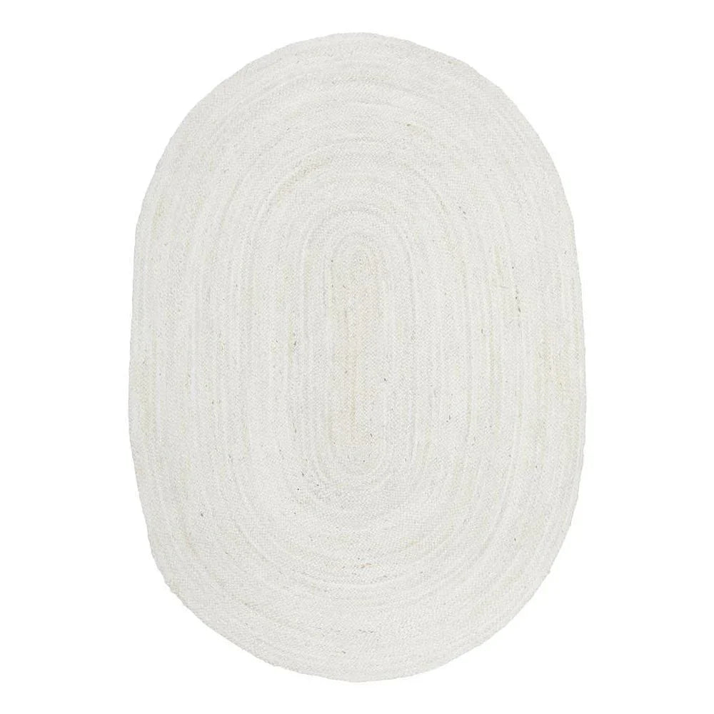Bondi White Oval Rug - ICONIC RUGS