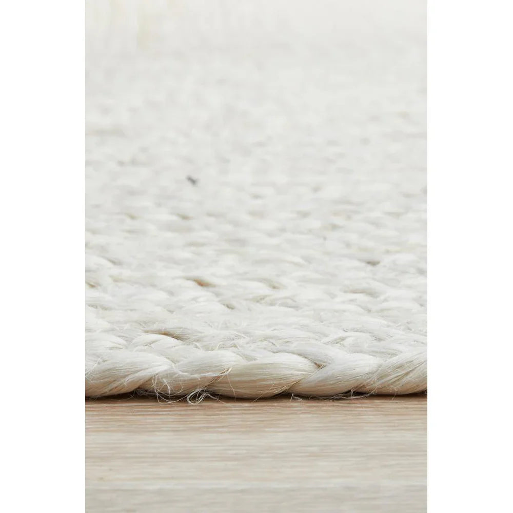 Bondi White Oval Rug - ICONIC RUGS