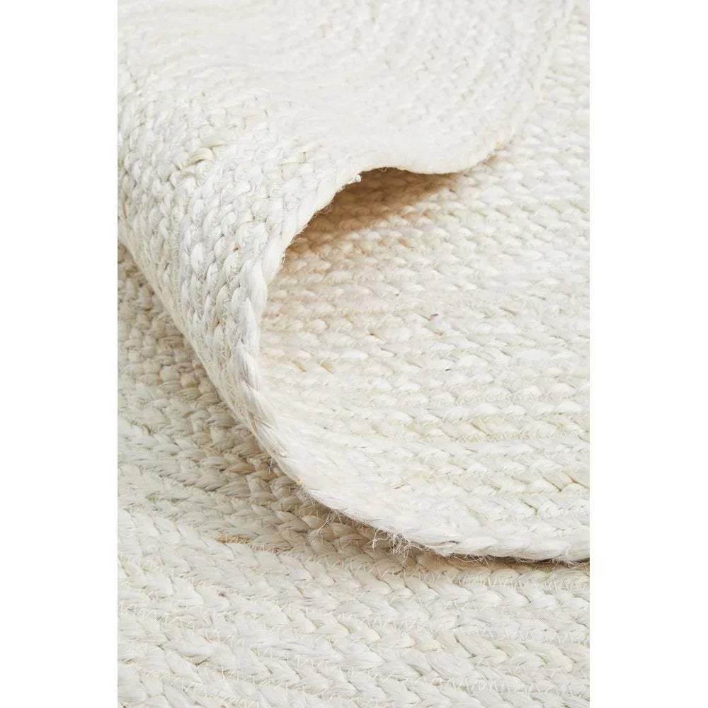 Bondi White Oval Rug - ICONIC RUGS