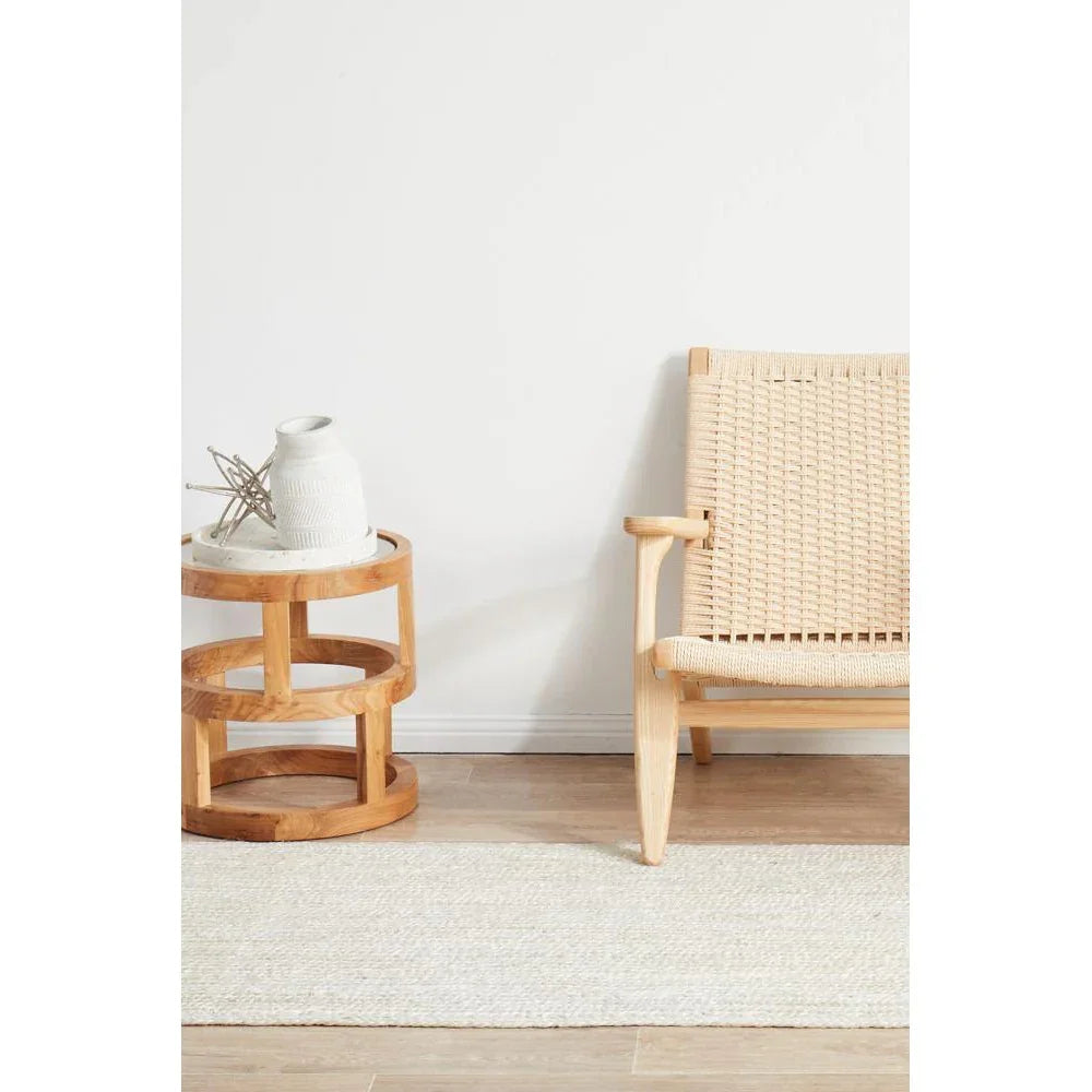 Bondi White Runner Rug - ICONIC RUGS