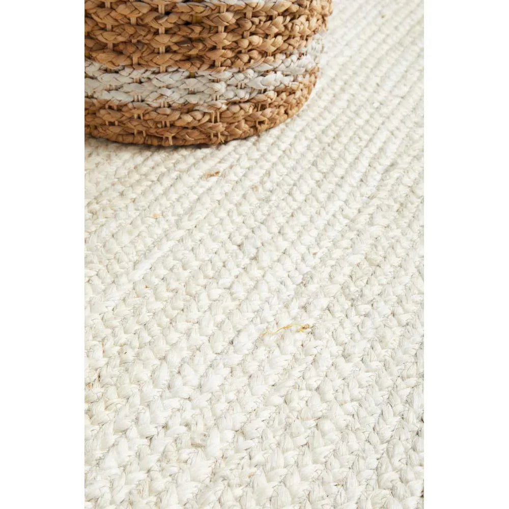 Bondi White Runner Rug - ICONIC RUGS