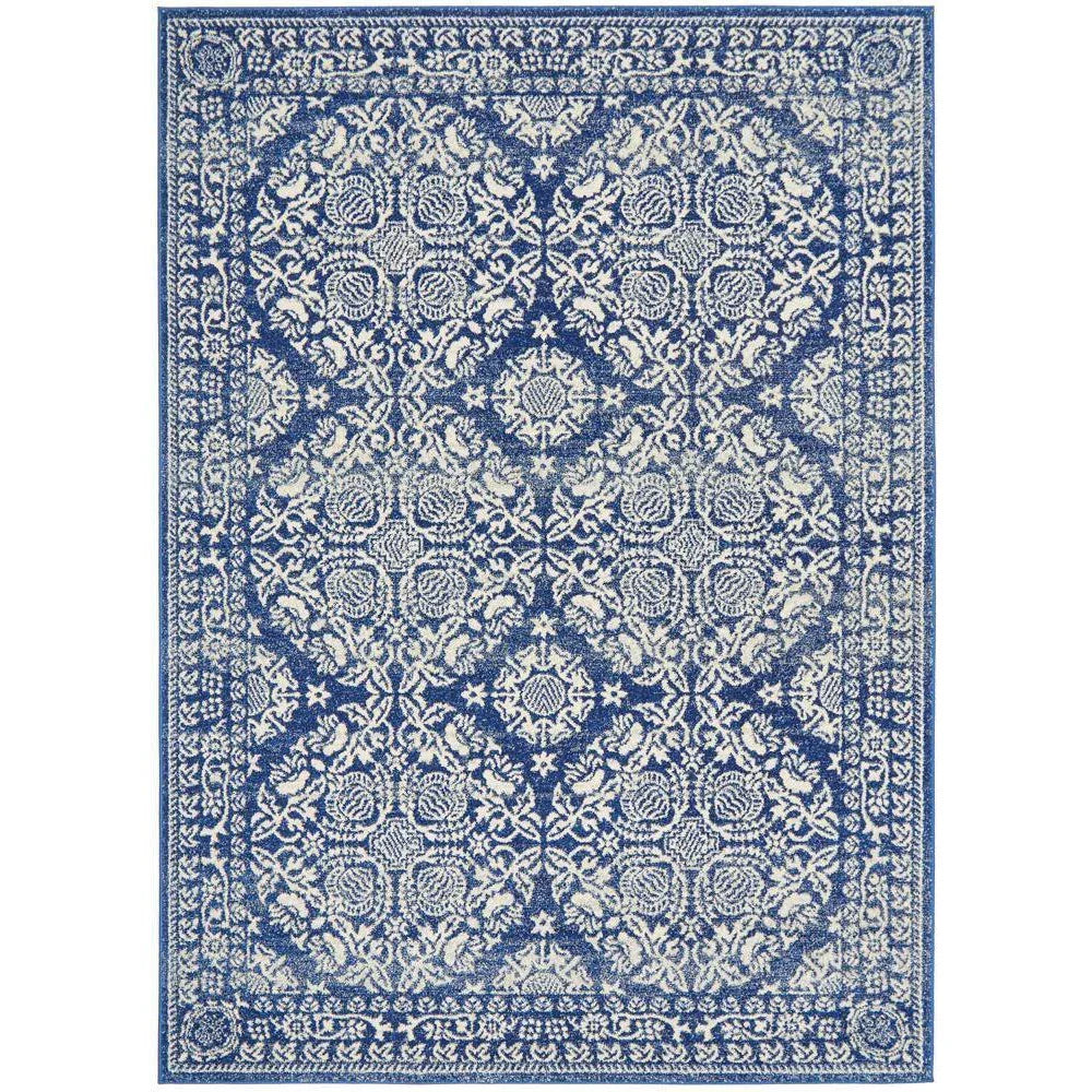 Mirage Gwyneth Stunning Transitional Navy Rug - ICONIC RUGS