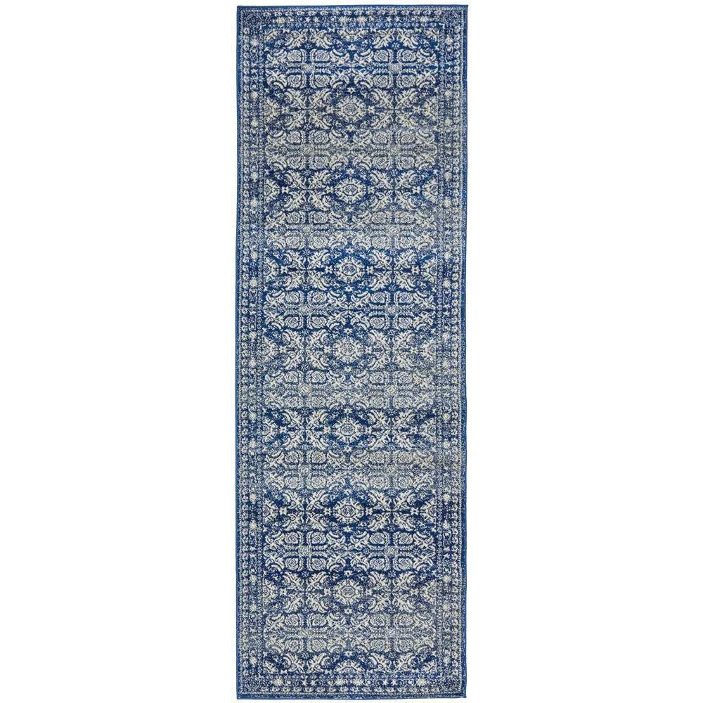 Mirage Gwyneth Stunning Transitional Navy Rug - ICONIC RUGS