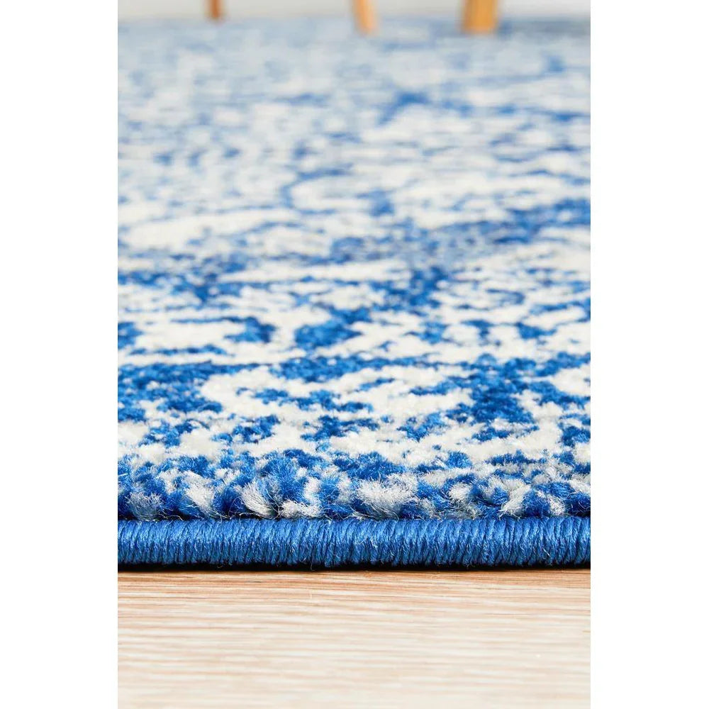 Mirage Gwyneth Stunning Transitional Navy Rug - ICONIC RUGS