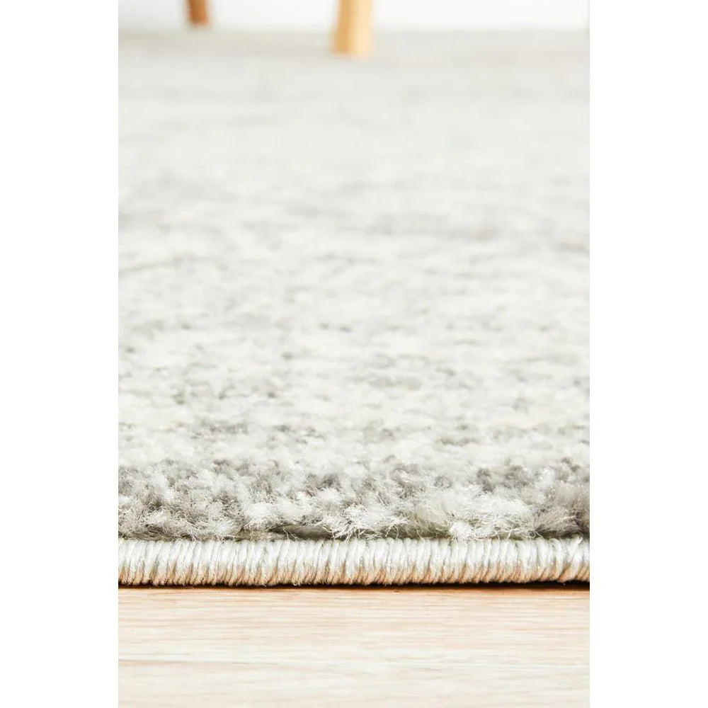 Mirage Gwyneth Stunning Transitional Silver Rug - ICONIC RUGS