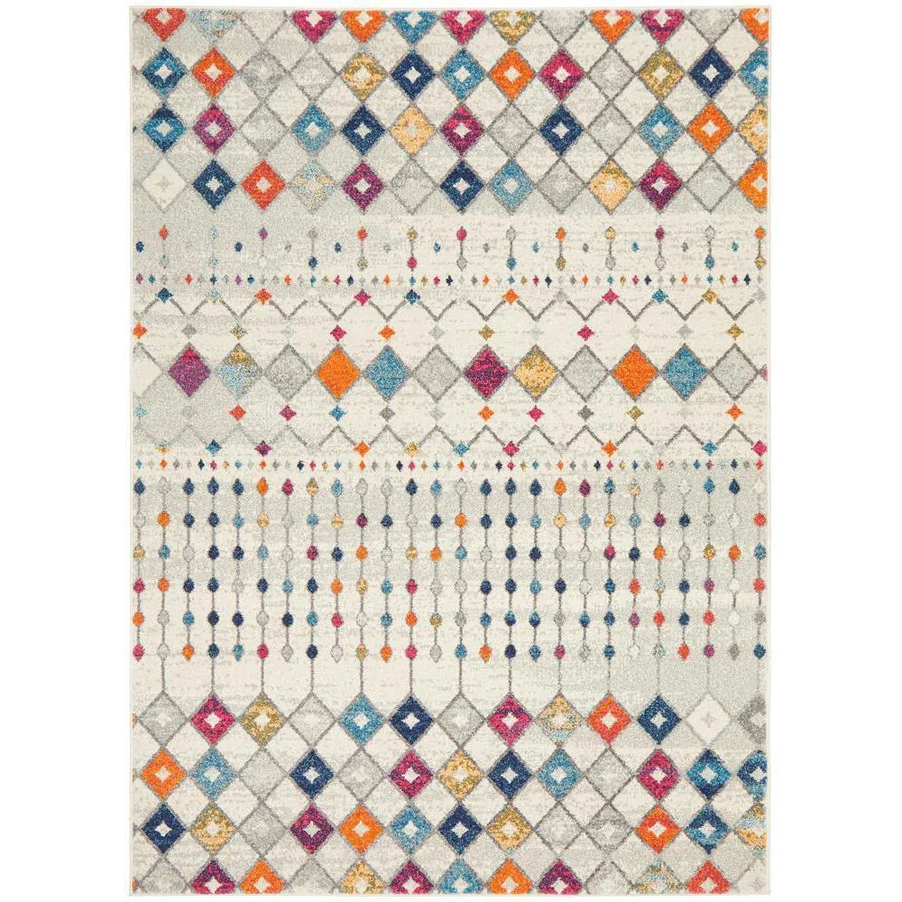 Mirage Peggy Tribal Morrocan Style Multi Rug - ICONIC RUGS