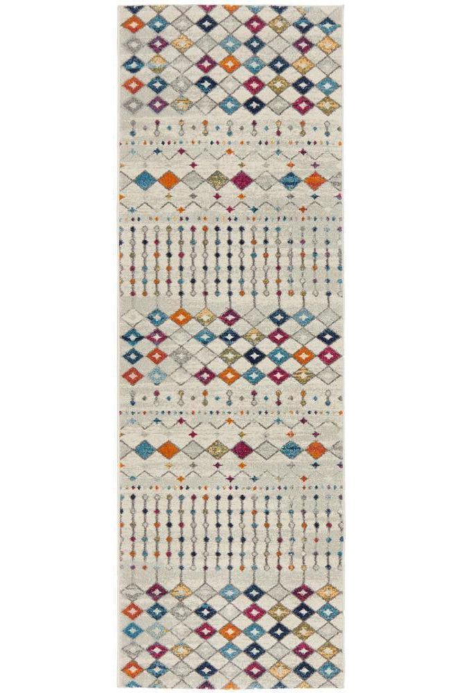 Mirage Peggy Tribal Morrocan Style Multi Rug - ICONIC RUGS