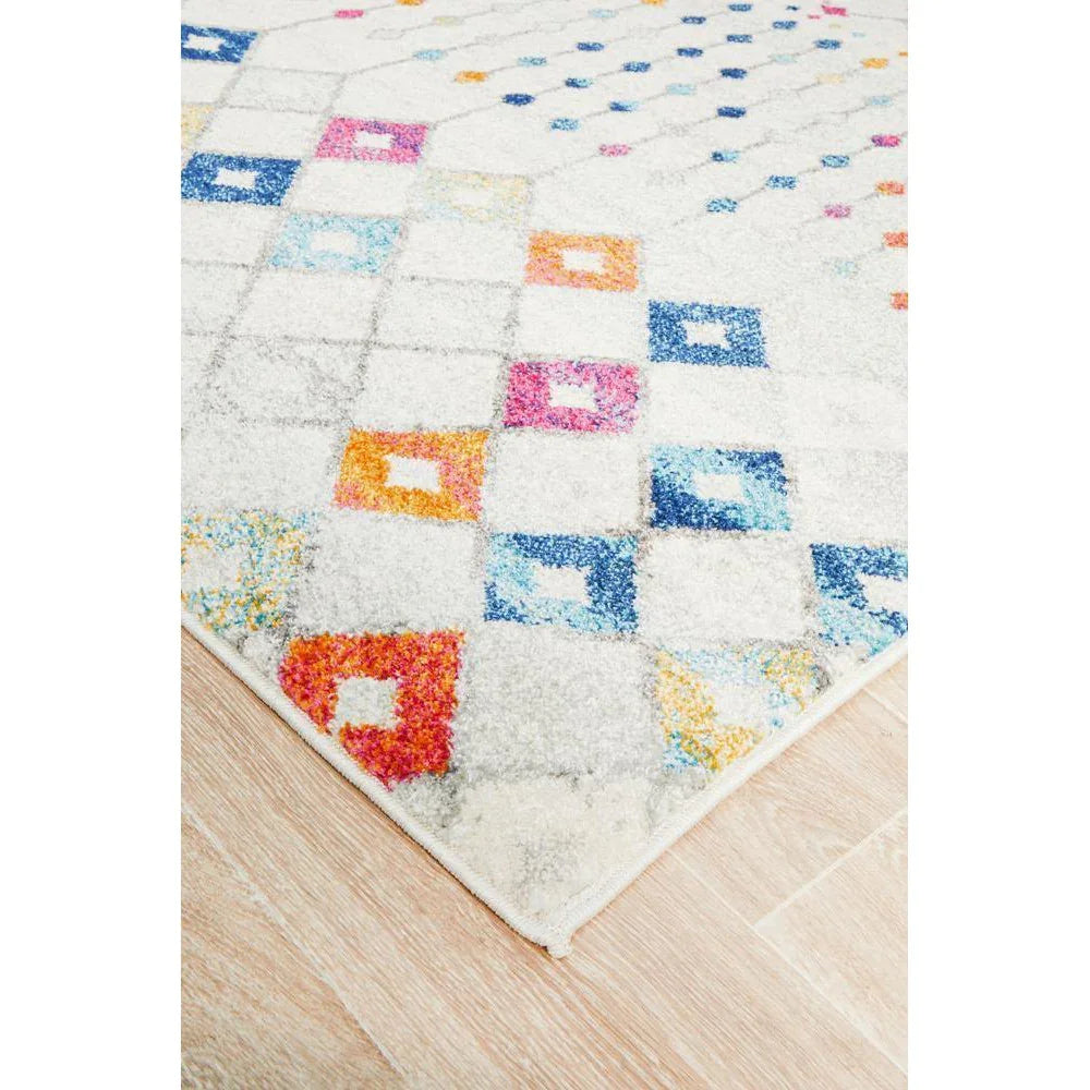 Mirage Peggy Tribal Morrocan Style Multi Rug - ICONIC RUGS