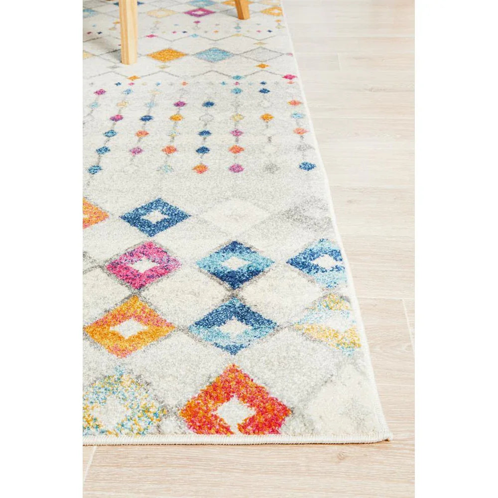 Mirage Peggy Tribal Morrocan Style Multi Rug - ICONIC RUGS