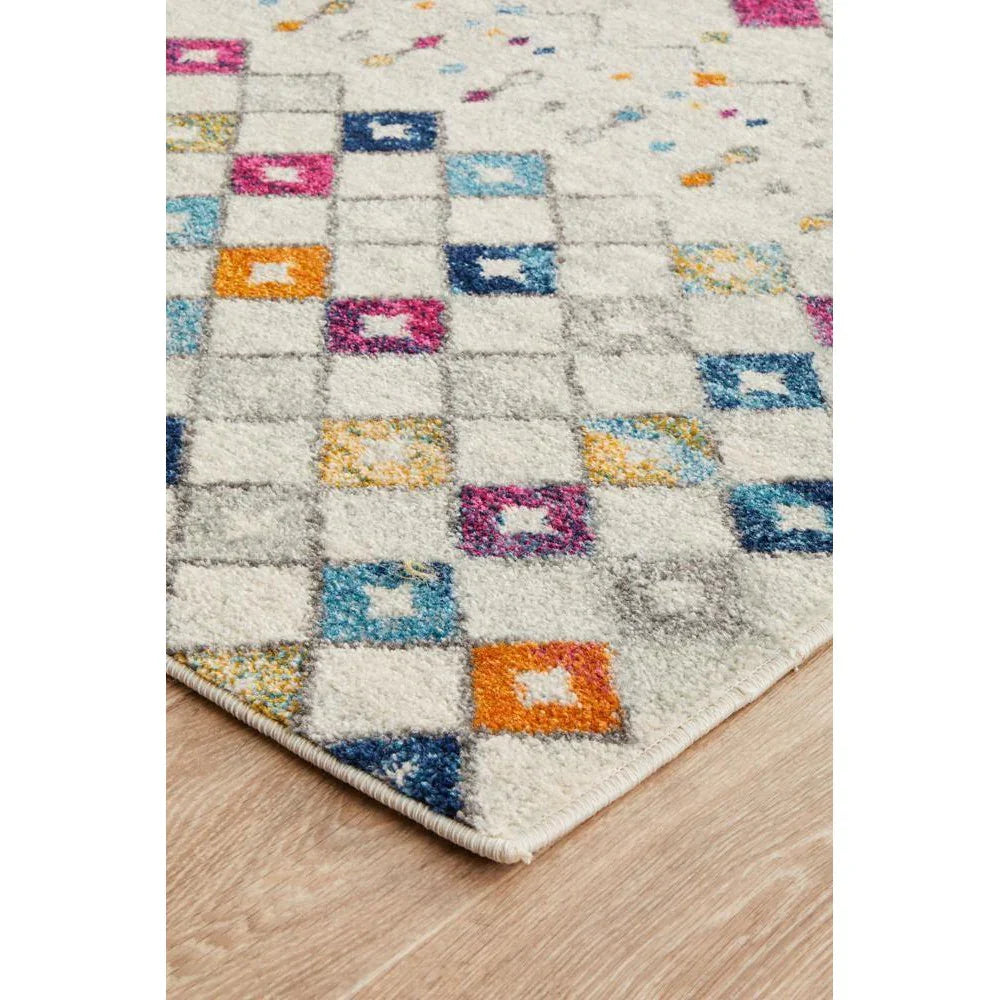 Mirage Peggy Tribal Morrocan Style Multi Runner Rug - ICONIC RUGS