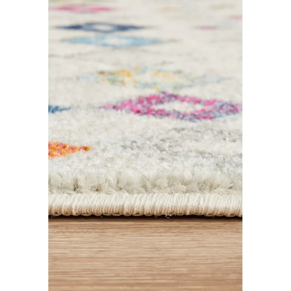 Mirage Peggy Tribal Morrocan Style Multi Runner Rug - ICONIC RUGS