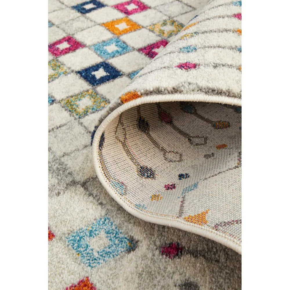 Mirage Peggy Tribal Morrocan Style Multi Runner Rug - ICONIC RUGS