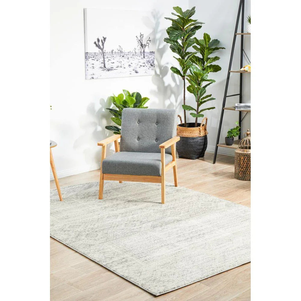 Mirage Zelda Silver Grey Rug - ICONIC RUGS